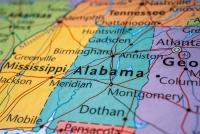 map of Alabama