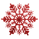 red snowflake