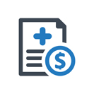 Medical bill icon